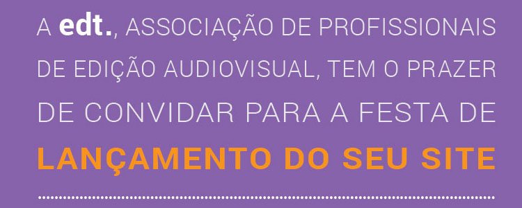 Edt. – Associação de Profissionais de Edição Audiovisual